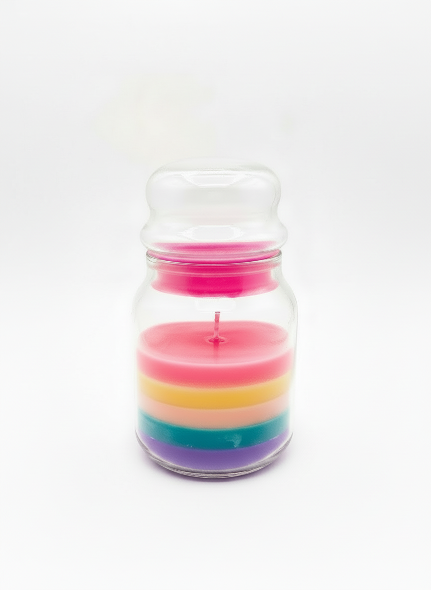 Rainbow Candle