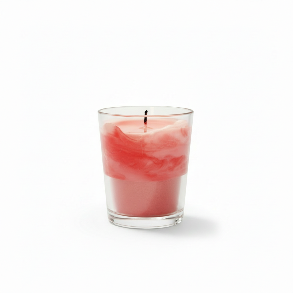 Vela Marmoleada Aromática - Cera de Soja Artesanal